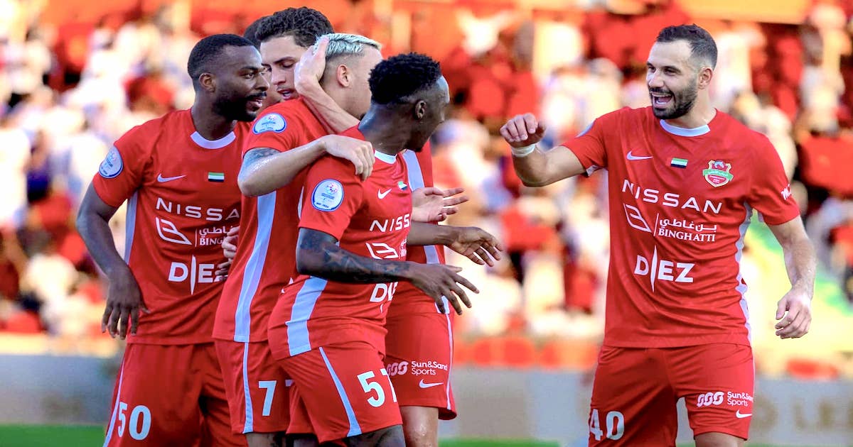 في قمة مجنونة.. دبور يفسد هاتريك عمر خريبين ويقود أهلي دبي لهزيمة الوحدة