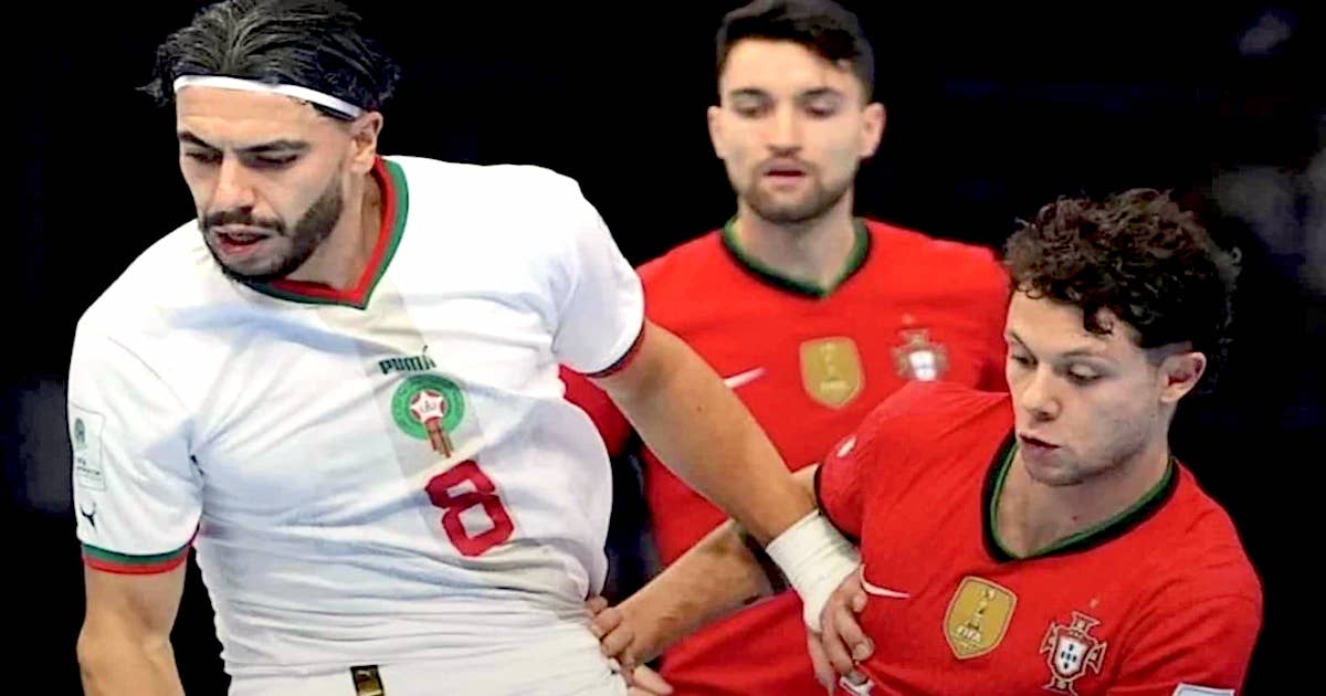 البرتغال يهزم المغرب ويدفعه نحو طريق إيران والبرازيل في مونديال الفوتسال