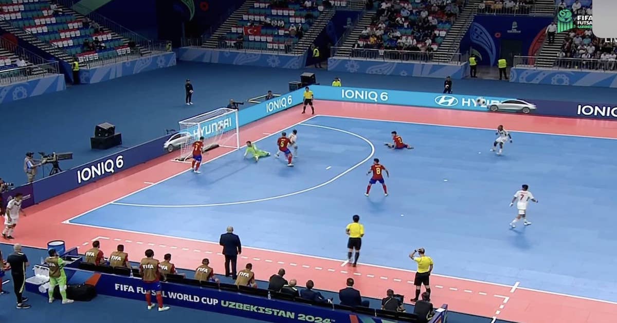 فنزويلا تصنع التاريخ بإقصاء إسبانيا من مونديال الفوتسال بهدف قاتل