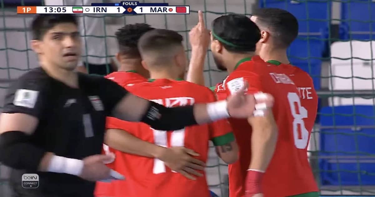 من أجل الانتقام.. المغرب يتخلص من إيران ويواجه البرازيل في ربع نهائي كأس العالم للفوتسال