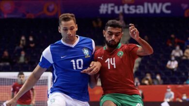 تاريخ مواجهات المغرب والبرازيل في كرة القدم داخل الصالات "فوتسال"