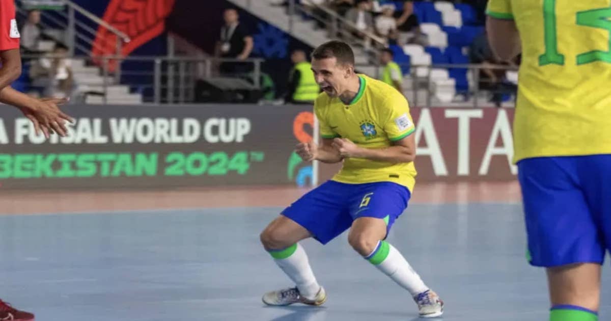 هداف كأس العالم للفوتسال 2024 مارسيل ميندوسا لاعب منتخب البرازيل