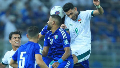 الكويت تفشل في استغلال النقص العددي وتتعادل سلبياً مع العراق
