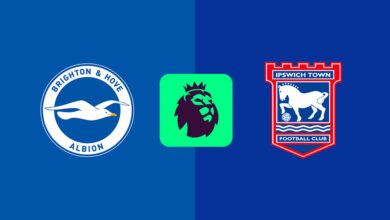 متى موعد مباراة إيبسويتش تاون وبرايتون في الدوري الانجليزي والقنوات الناقلة؟