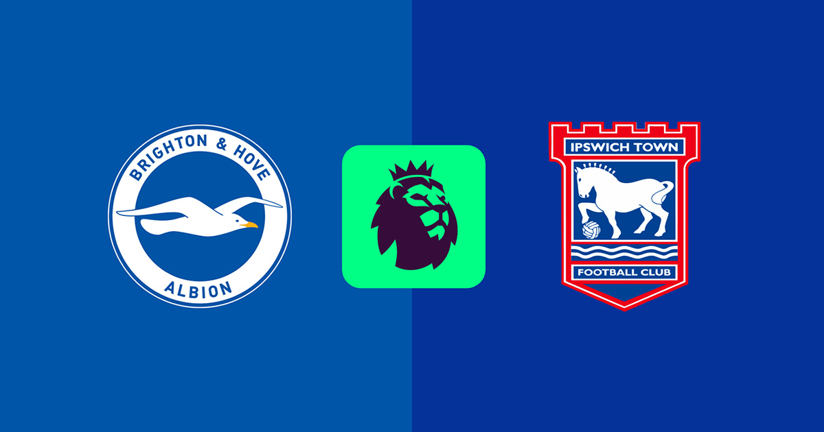 متى موعد مباراة إيبسويتش تاون وبرايتون في الدوري الانجليزي والقنوات الناقلة؟