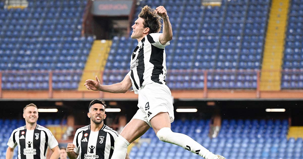 يوفنتوس يكسر صيامه عن التهديف ويعود للقمة بهزيمة جنوى خلف أبواب مغلقة