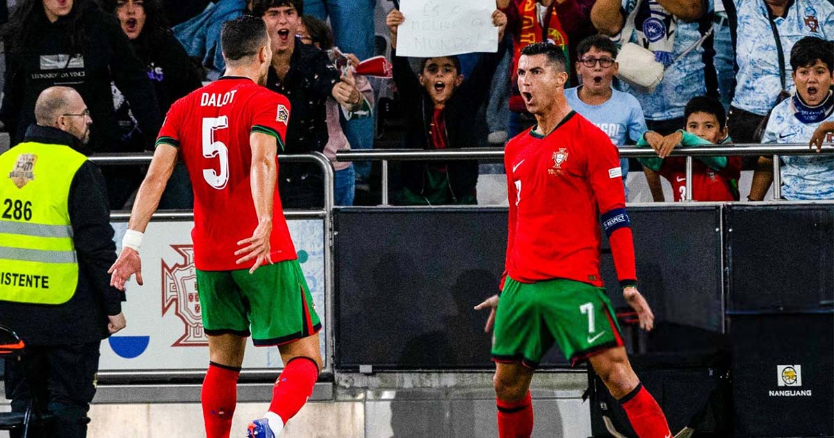 الهدف الأول بعد الـ 900.. رونالدو يدخل بديلاً وينصر البرتغال على اسكتلندا