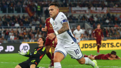 لاوتارو مارتينيز يلدغ روما في الأولمبيكو ويقود الإنتر للوصافة