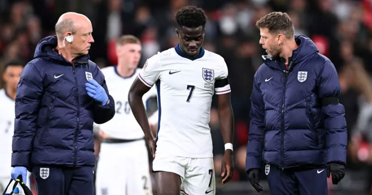 أرسنال يتلقى دفعة معنوية لإصابة ساكا مع اقتراب مباراة ليفربول