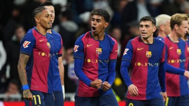 برشلونة يلقن ريال مدريد درساً قاسياً ويهزمه بالأربعة في البرنابيو