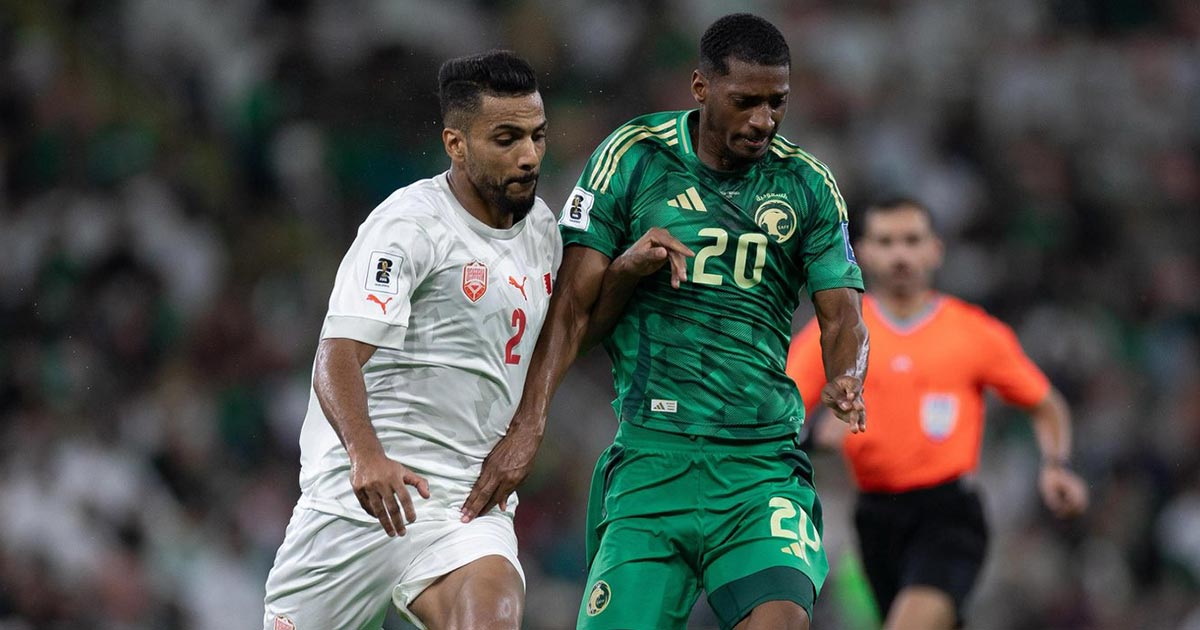 البحرين تستدرج السعودية للتعادل وتُعقد مهمة مانشيني