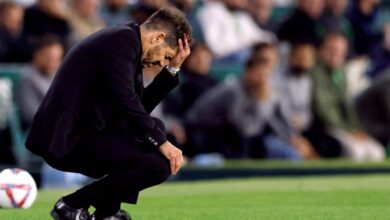 تعثر أتلتيكو مدريد يستمر: سيميوني يتحمل المسؤولية