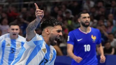 الأرجنتين تتخلص من فرنسا وتواجه البرازيل في نهائي كأس العالم للفوتسال