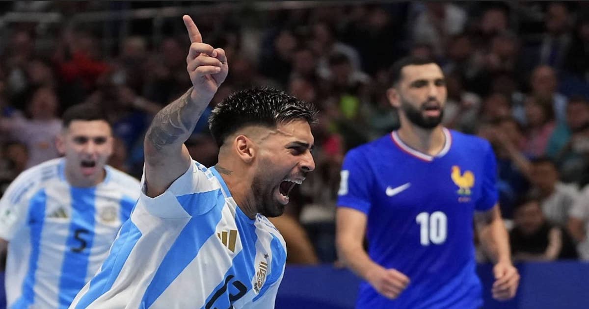 الأرجنتين تتخلص من فرنسا وتواجه البرازيل في نهائي كأس العالم للفوتسال