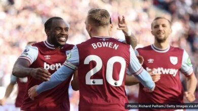 وست هام يونايتد يكتسح إبسويتش برباعية في الدوري الإنجليزي