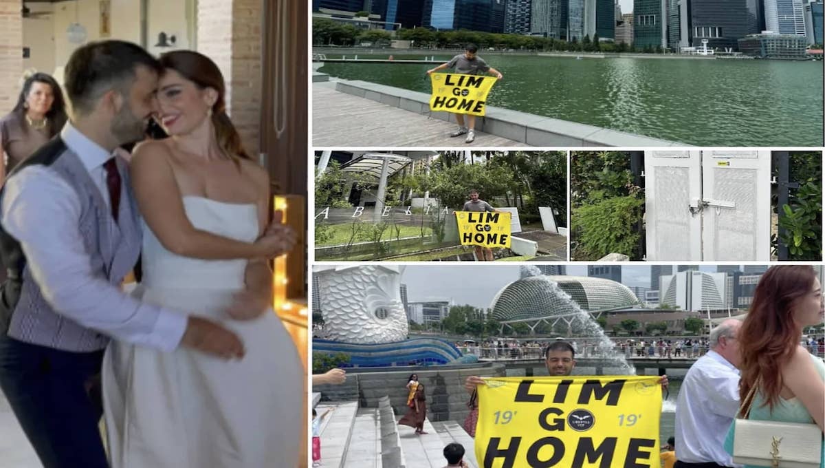 سنغافورة تفرج عن زوجين إسبانيين بعد ثورتهم ضد مالك فالنسيا بيتر ليم