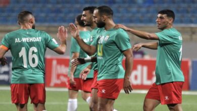 الوحدات يُنجز مهمة شباب الأردن بثنائية متأخرة لبهاء وسمرين