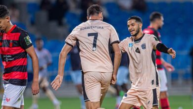 الشباب يقصي الرياض من كأس الملك بثنائية كامارا وبونافنتورا