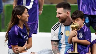 زوجة ميسي أنتونيلا روكوزو تعبر عن سعادتها في ميامي