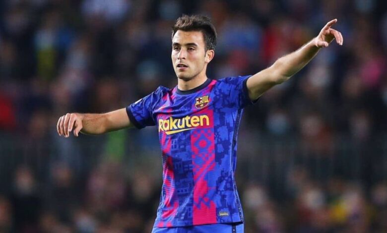 مستقبل إيريك جارسيا في برشلونة يثير التساؤلات