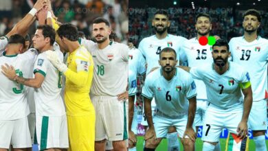 موعد لعبة العراق وفلسطين في تصفيات كأس العالم 2026 والقنوات الناقلة