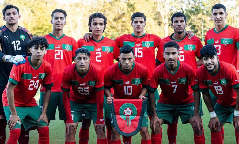 منتخب شباب المغرب ينهزم في الاختبار الأول أمام فرنسا وستيف نجورا يتألق بالهاتريك