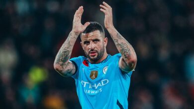 ووكر يبعث رسالة إلى جمهور مانشستر سيتي بعد الهزائم الأربع