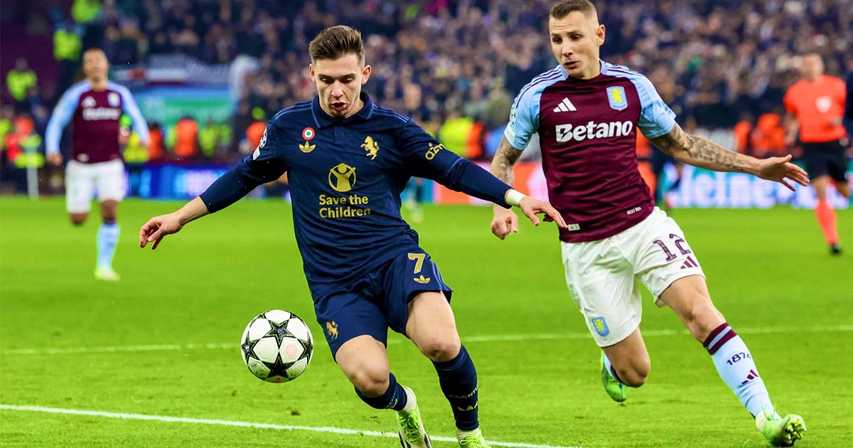 مارتينيز يُنقذ أستون فيلا من الخسارة أمام يوفنتوس بتصدٍ إعجازي