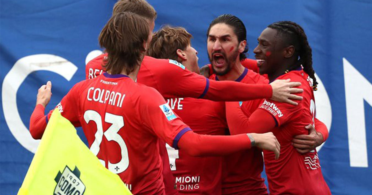 فيورنتينا يسقط كومو بثنائية كين وعدلي ويحقق الانتصار السابع توالياً