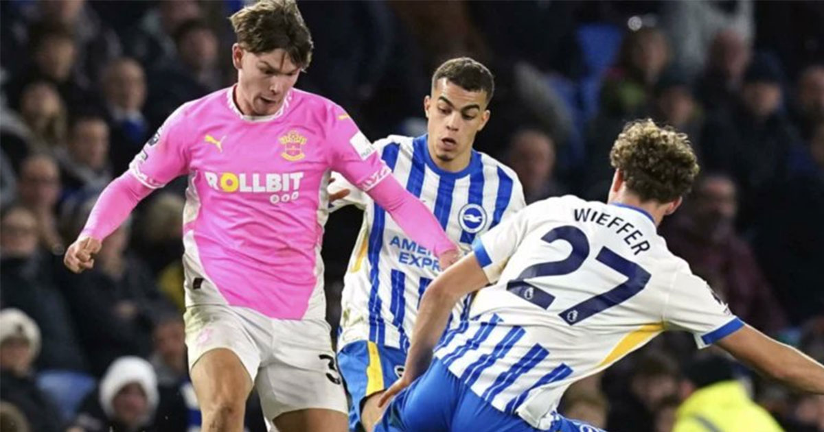ساوثهامبتون يقتنص أول نقطة خارج الديار ويُحبط آمال برايتون