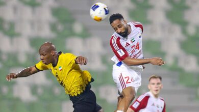 سيباهان يستغل المداورة في الشارقة وينعش آماله بثلاثية