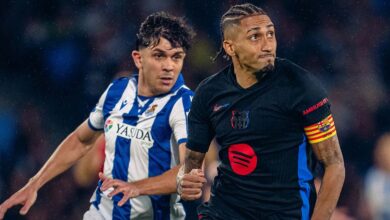 شيرالدو بيكر يفلت من مصيدة برشلونة ويقود سوسيداد لفوز رائع