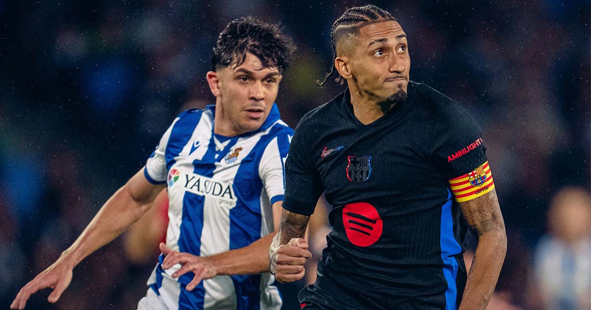 شيرالدو بيكر يفلت من مصيدة برشلونة ويقود سوسيداد لفوز رائع