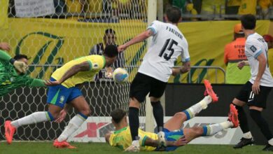 جيرسون يرد على فالفيردي ويحفظ ماء وجه البرازيل في مواجهة أوروغواي