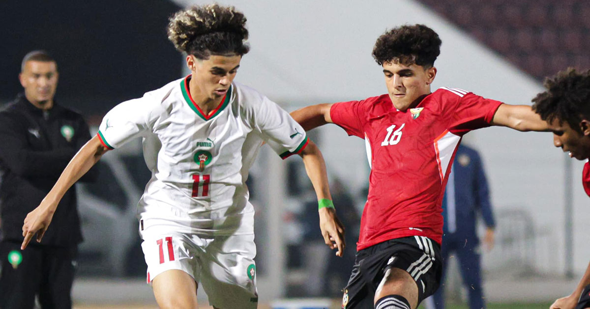 منتخب المغرب للناشئين يقترب من التأهل لأمم إفريقيا بفوز ثمين على ليبيا