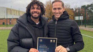 محمد النني يكتب فصلًا جديدًا في مسيرته بحصوله على رخصة التدريب الأوروبية