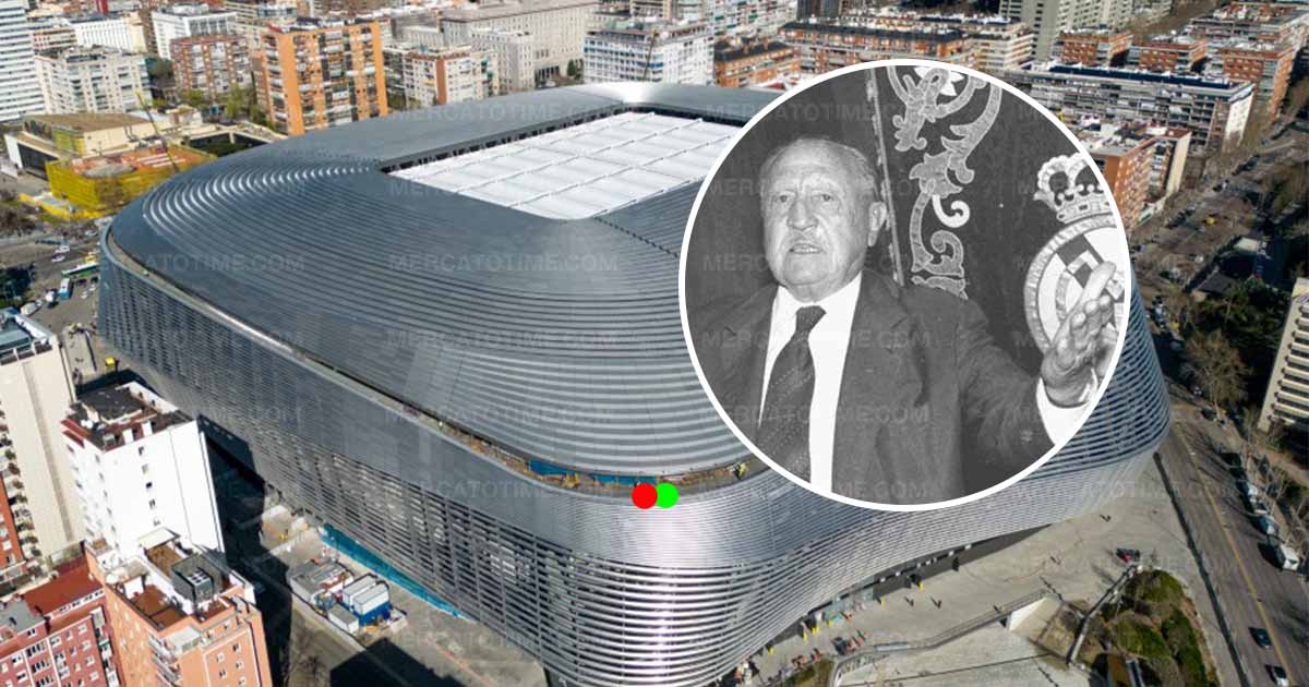 ما سبب تسمية ملعب ريال مدريد بسانتياغو برنابيو؟