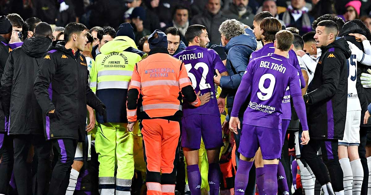 رغم تحسن حالة بوفي.. تأجيل مباراة فيورنتينا والإنتر رسمياً إلى وقت لاحق