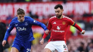 موعد مباراة مانشستر يونايتد وإيفرتون في البريمييرليغ والقنوات الناقلة