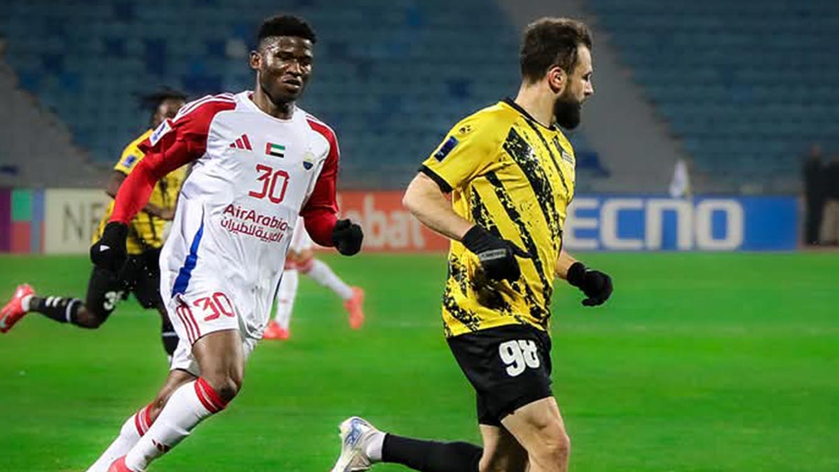 الشارقة يضع قدماً في ربع نهائي دوري أبطال آسيا الثاني بإسقاط الحسين إربد في عمّان