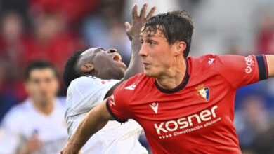 أوساسونا يحبط ريال مدريد وسط جدل تحكيمي ويشعل صراع الصدارة