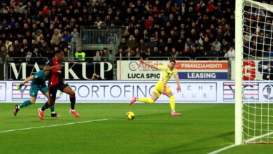 يوفنتوس يعود بنقاط ثمينة من ملعب كالياري في الدوري الإيطالي