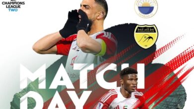 الشارقة الاماراتي يعبر الحسين الأردني بركلات الترجيح ويبلغ ربع نهائي دوري أبطال آسيا 2