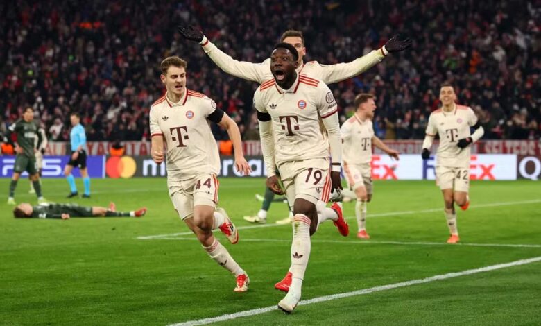 بث مباشر مباراة بايرن ميونخ (1-1) سلتيك في ملحق دوري أبطال أوروبا.. انتهت