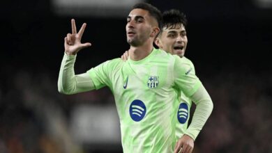 برشلونة يُعذب فالنسيا بخماسية في المستايا ويعبر لنصف نهائي كأس الملك