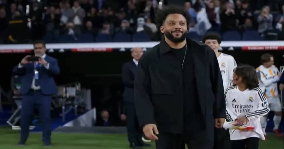 ليلة تكريم مارسيلو من ريال مدريد بعد اعتزاله كرة القدم في فبراير 2025