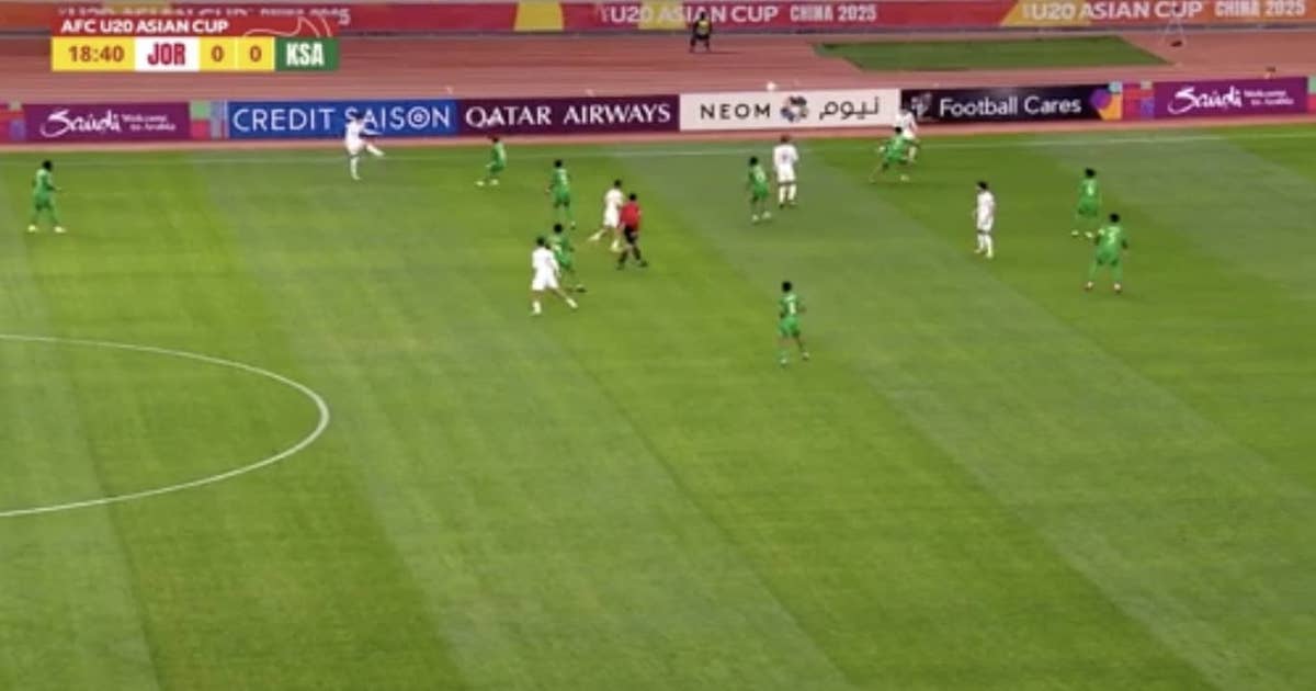 مباشر.. نتيجة مباراة الأردن والسعودية في كأس آسيا للشباب تحت 20 سنة 2025