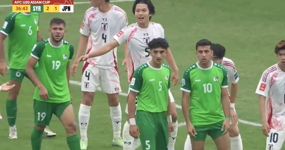 نتيجة مباراة سوريا ضد اليابان في كأس آسيا للشباب تحت 20 عاماً
