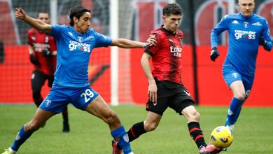 بث مباشر .. مشاهدة مباراة إمبولي وميلان في الدوري الإيطالي