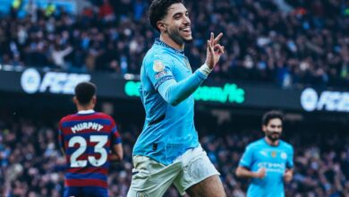 أرقام.. ماذا قدم عمر مرموش في مباراة مانشستر سيتي ونيوكاسل؟